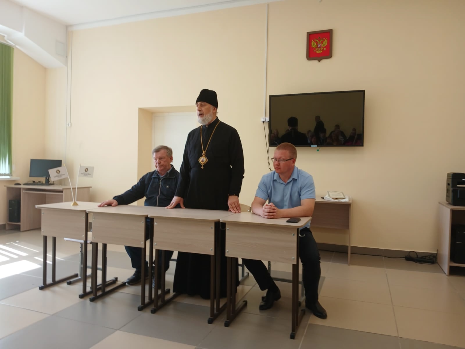 Выездное заседание Курганского регионального отделения Императорского православного палестинского общества по храмам Каргапольского МО.