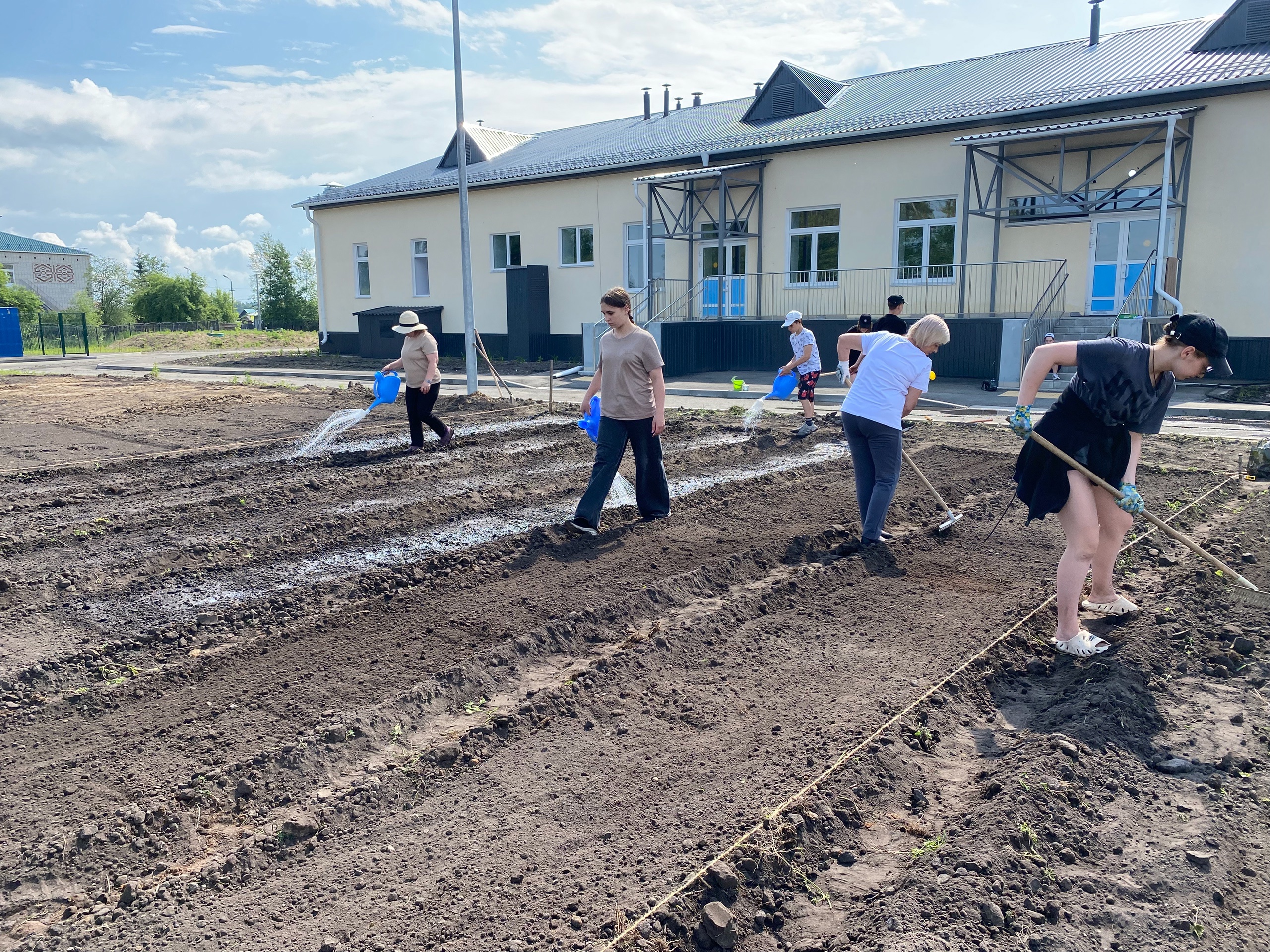 Летняя практика в школе.